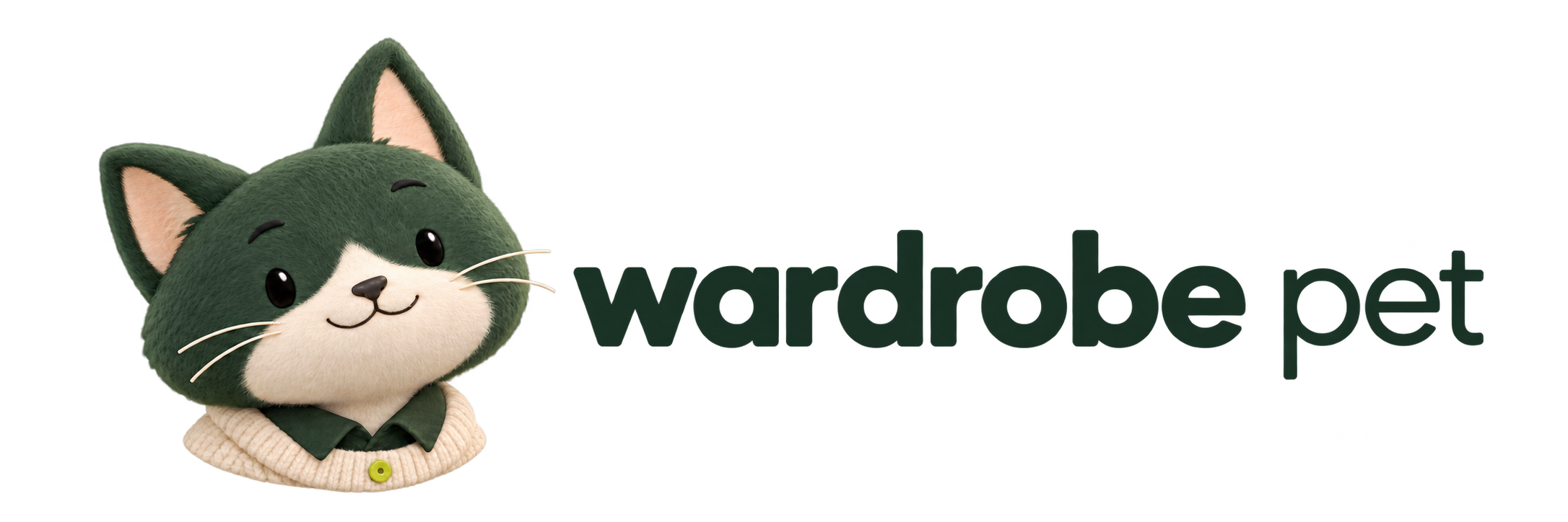 The full logo — Wardrobe Pet brand asset