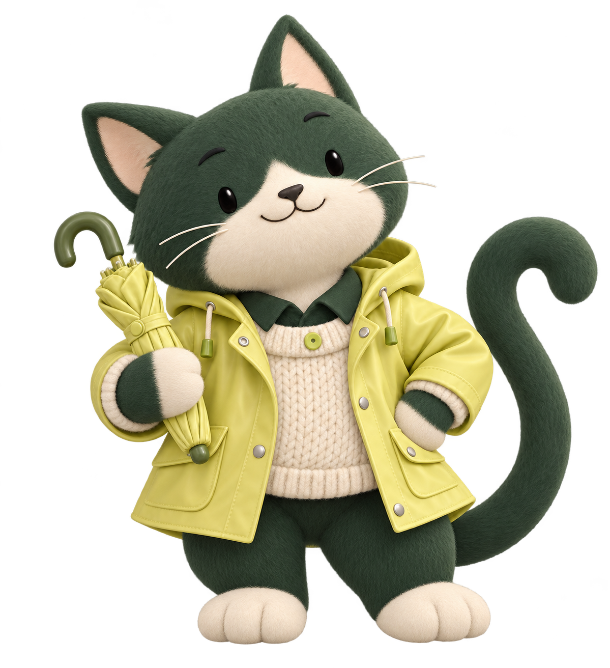 Rainy-day company — Wardrobe Pet brand asset
